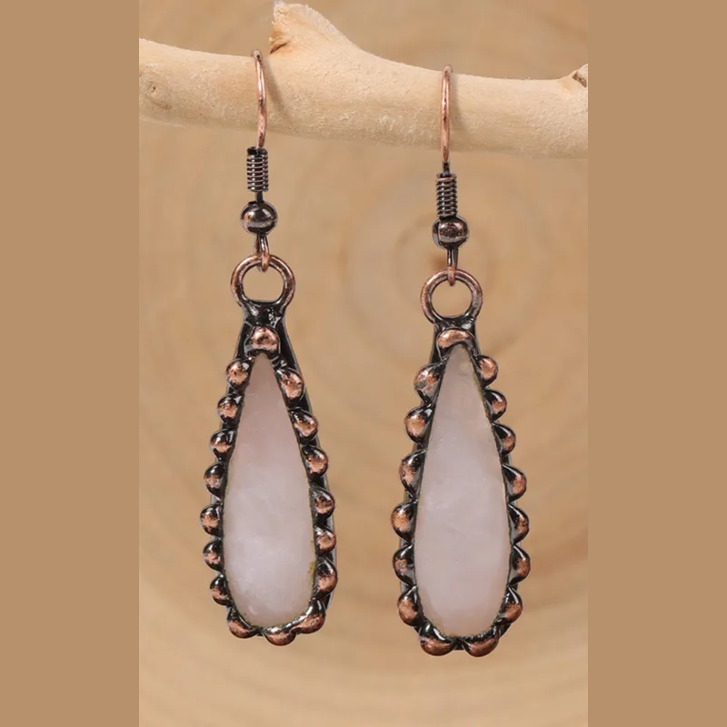 Retro Crystal Waterdrop Earrings – Long Drop Statement Earrings